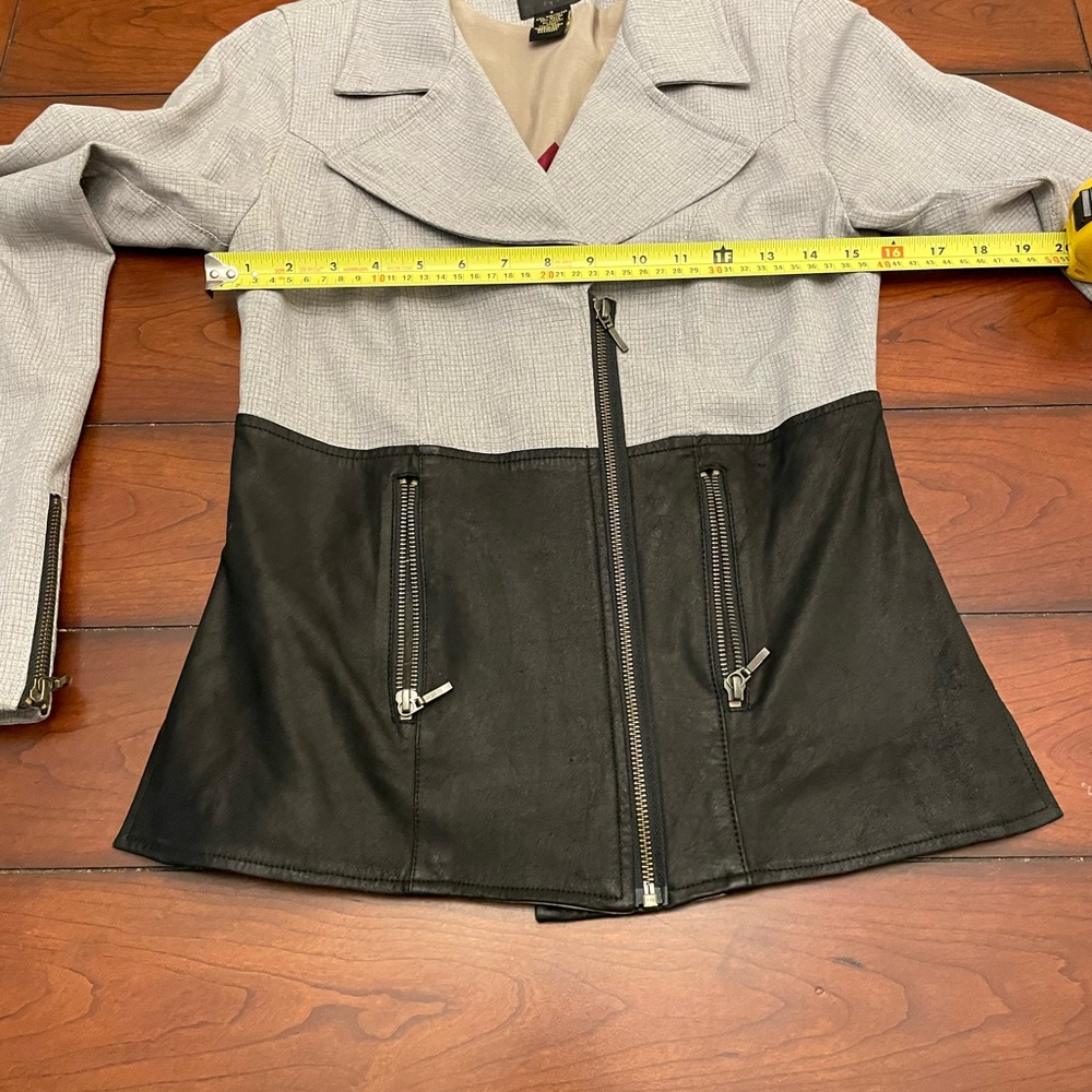 AS by DF Color Block‎ Moto Jacket - Picture 6 of 11